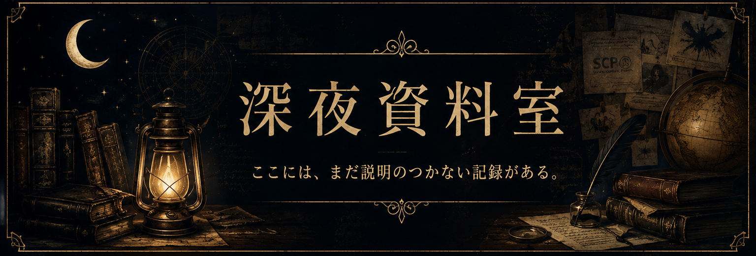 深夜資料室